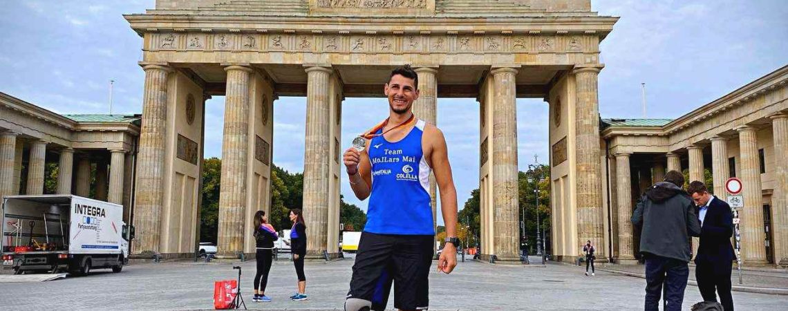 Maratona di Berlino Pierluigi Maggio atleta paralimpico olimpiade disabile